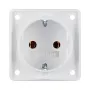 Berker W.1 opbouw-schuko-stopcontact IP44 polarwit 250V 16A
