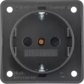 Berker schuko-stopcontact 941952505 antraciet mat