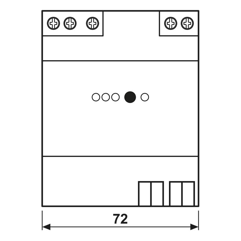 JUNG KNX voeding 160mA 20160REG DIN-rail