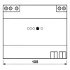 JUNG KNX voeding 1280mA 21280 REG DIN-rail