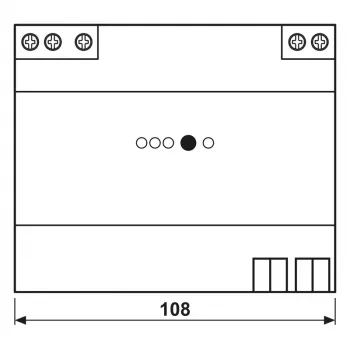 JUNG KNX voeding 1280mA 21280 REG DIN-rail