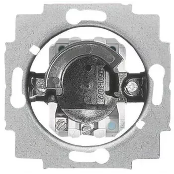 Busch-Jaeger 2733USL-101 sleutelschakelaar-inzet, 1-polig, 10A, 250V AC, zwart/grijs