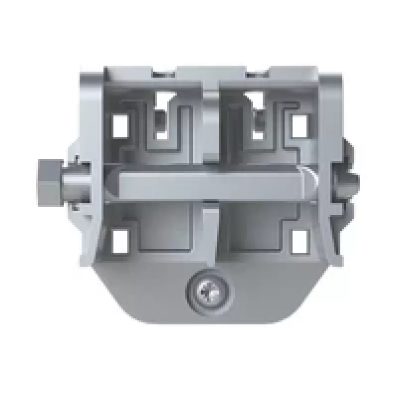 Striebel & John ABB TZ604 montagerail - aluminium - grijs - 65x45 mm - 2000 mm