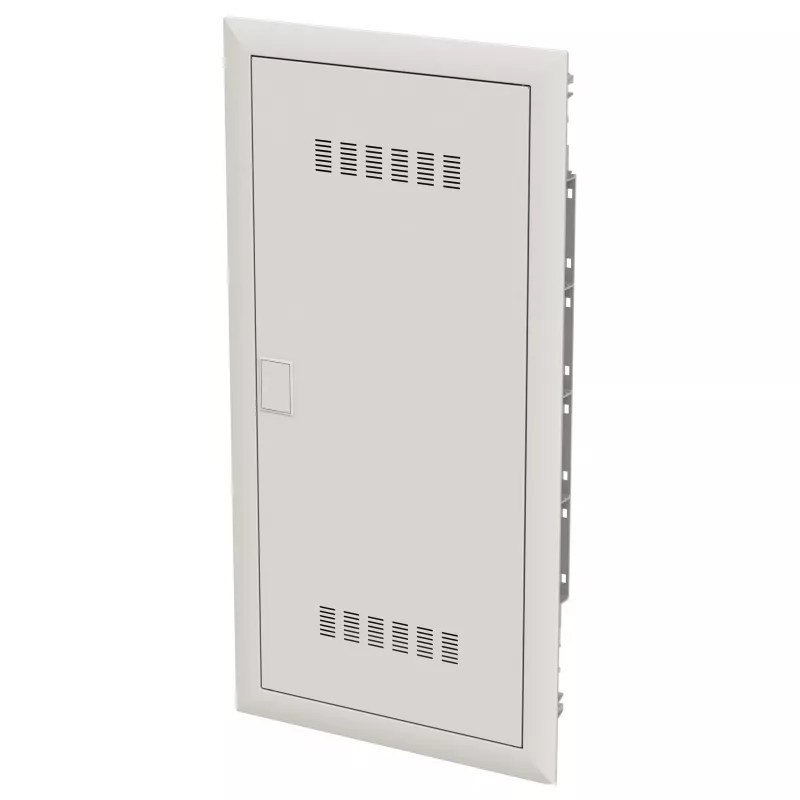 Striebel & John UK648MV Media VT UP patch panel 4 rijen geventileerd transparante deur wit