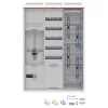Striebel & John DA37CD compleetverdeler, opbouw, IP44, 1 meterplaats, 7 verdeelvelden, wit