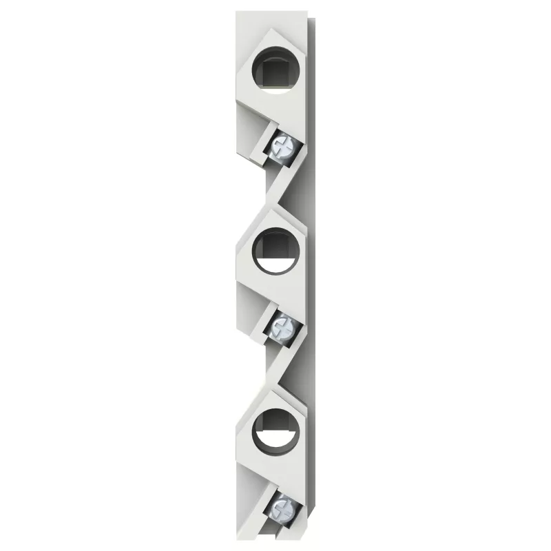 ABB ZE60 zekeringblok 2CPX061045R9999 zekeringhouder 1-polig 32A 690V AC 10x38mm grijs
