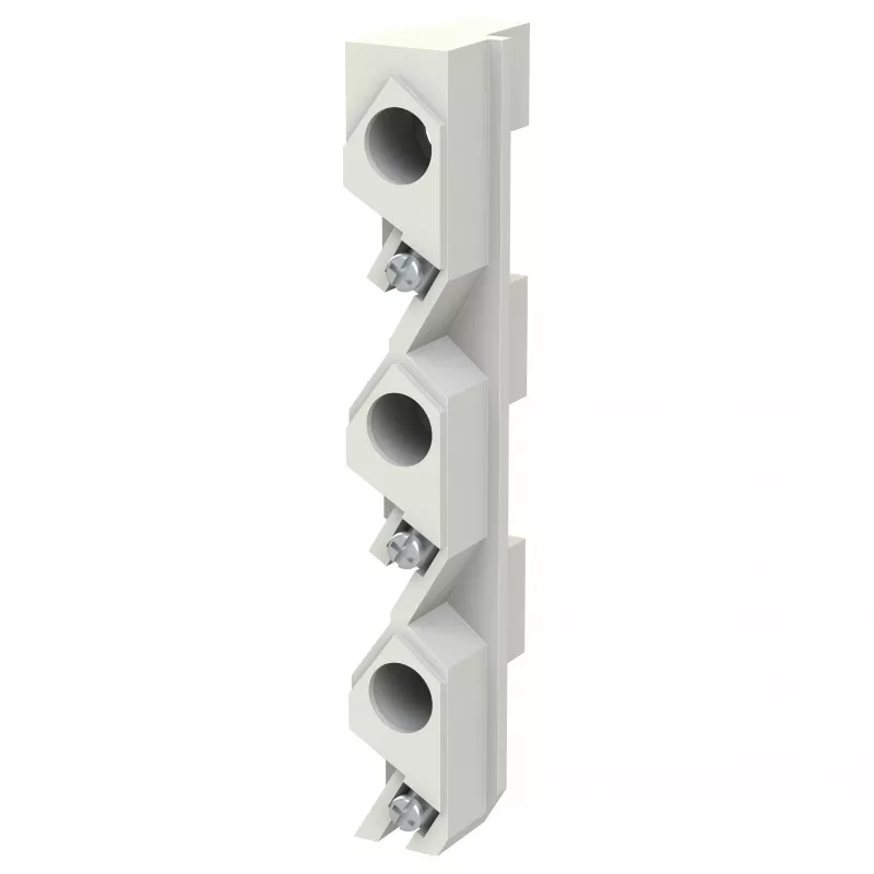 ABB ZE60 zekeringblok 2CPX061045R9999 zekeringhouder 1-polig 32A 690V AC 10x38mm grijs