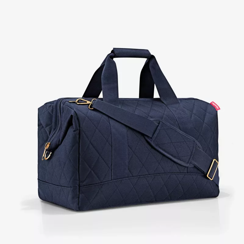 Reisenthel Allrounder L reistas Rhombus Midnight Gold, 30L, blauw