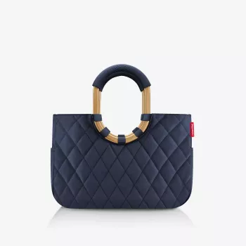 Reisenthel loopshopper M Frame Rhombus Midnight Gold boodschappenmand