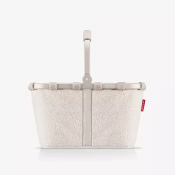 Reisenthel Carrybag Teddy Sand (BK1042) - boodschappenmand, 22L, gerecycled polyester