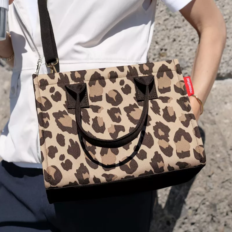 Reisenthel dailyshopper XS Leo Macchiato boodschappentas