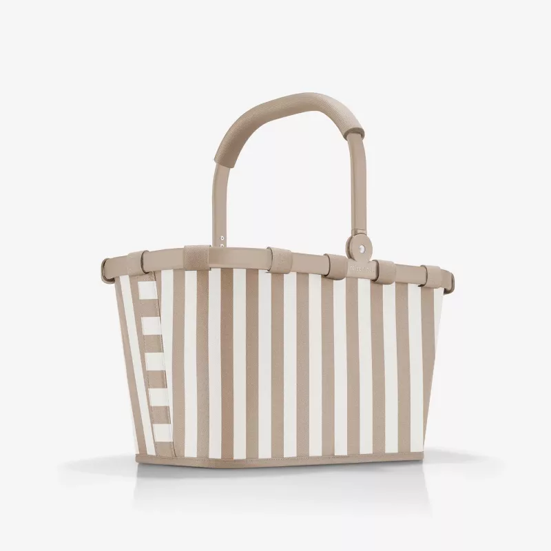 Reisenthel Carrybag Summerstripes Coffee boodschappenmand 22L