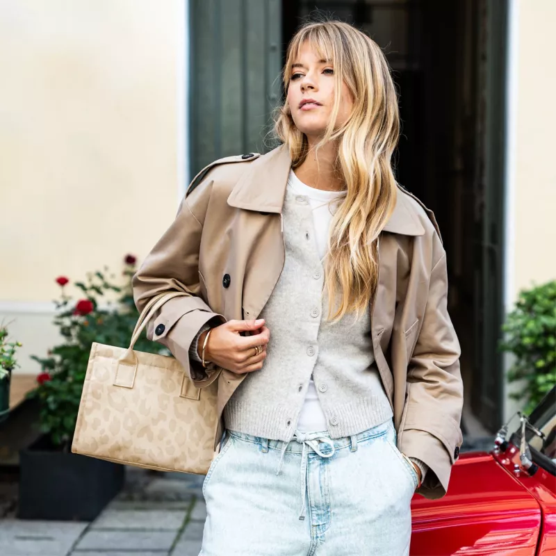 Reisenthel daily shopper XS leo vanilla boodschappentas