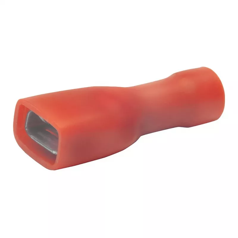 KLAUKE platstekkerhuls 1,5-2,5 mm² 730/V geïsoleerd blauw PVC