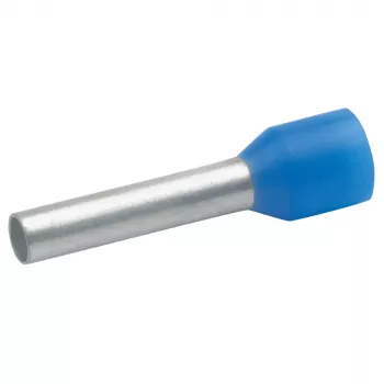 KLAUKE GR4738 geïsoleerde adereindhuls, 2,5 mm², blauw, vertind koper, polypropyleen (PP), 100 stuks