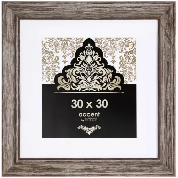 Nielsen Accent Vintage 30x30 Houtbruin fotolijst