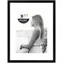 Nielsen Design Aura Black 18x24 Wood fotolijst met passe-partout 1134000