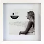 NIELSEN DESIGN Nielsen Aura White 20x20 Wood fotolijst met passe-partout 1115001