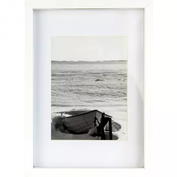 NIELSEN DESIGN Nielsen Aura Wit 21x29,7 Houten fotolijst met passe-partout 1121001