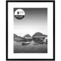 NIELSEN DESIGN Aura Fotolijst zwart 24x30 cm hout incl. passe-partout 1122000