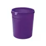 HAN GRIP 18L ronde afvalemmer, polypropyleen, paars, 312 mm x 312 mm
