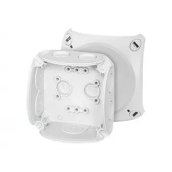 Hensel DK 0200 G kabelaftakkast tot 2,5 mm² zonder klemmen, grijs RAL 7035