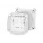 HENSEL DK 0400 G Kabelaftakdoos, grijs (RAL 7035), zonder klemmen