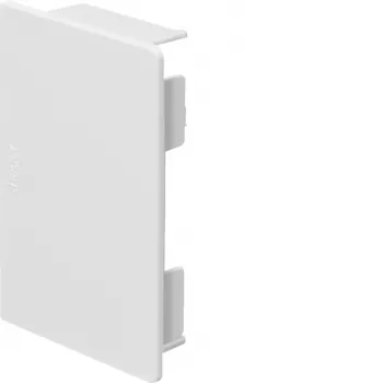 HAGER eindstuk halogeenvrij voor LF/LFH 60x90mm verkeerswit (RAL 9016) LF6009069016