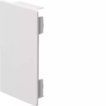 HAGER eindkap LF6011069016 60x110mm verkeerswit (RAL 9016) voor Tehalit LF kabelgoot