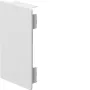 HAGER eindkap LF6011069016 60x110mm verkeerswit (RAL 9016) voor Tehalit LF kabelgoot