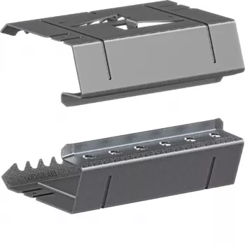Hager BRS651309 koppelpaar, elektrisch/mechanisch, staalplaat 65x130 mm