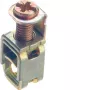 HAGER L4187CHRO bevestigingsklem - staal - 10 stuks