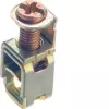HAGER L4187CHRO bevestigingsklem - staal - 10 stuks
