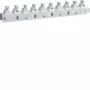 HAGER M5900GRAU membraan-invoerplaat grijs (RAL 7035) polypropyleen 10 stuks