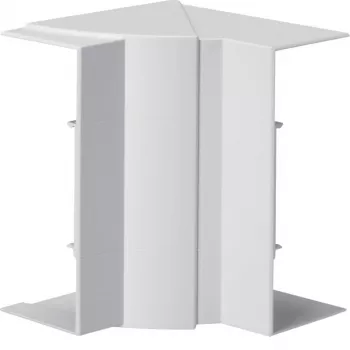 Hager BR651704H9016 verstelbare binnenhoekbocht voor BR/A/S kabelgoot 68x170mm wit RAL 9016