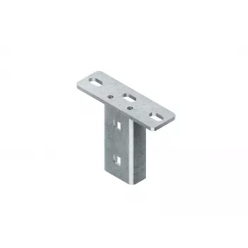 Niedax KU 4530 F Schroefkopplaat voor U-profiel, thermisch verzinkt staal, incl. accessoires