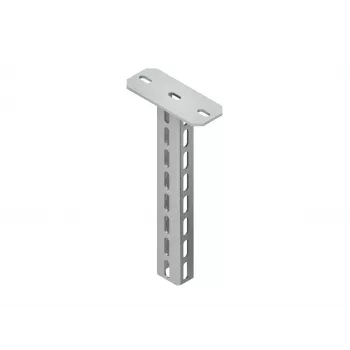 Niedax HU6040/400 ophangstang, U-profiel, 60x40x400mm, thermisch verzinkt DIN EN ISO 1461