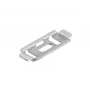 Niedax GRBP 6 F bevestigingsplaat voor kabelgoten, 60 mm hoogte, staal, sendzimir verzinkt, 100x60x1,5 mm