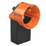 Kaiser Elektro ECON Flex luchtdichte holle-wanddoos oranje 68 mm