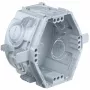 Kaiser Elektro UP1 Fix inbouw-apparaatdoos 1055-06 met klemribben, 4 schroefdomen, 60x46 mm