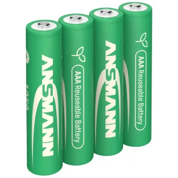 ANSMANN 4 accu's Type 1050 Micro AAA 1,2 V NiMH oplaadbaar (1321-0025)