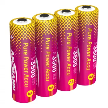 ANSMANN PurePower 3500 AA 1,5 V Li-Ion-accu's, 3500 mAh, 4-pack (1312-0042)