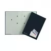 PAGNA presentatiemap A4 karton zwart satin staand formaat
