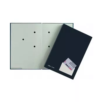 PAGNA presentatiemap A4 karton zwart satin staand formaat