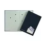 PAGNA presentatiemap A4 karton zwart satin staand formaat