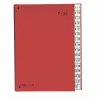 PAGNA bureau-organizer 32 vakken - A4 - karton - rood - staand formaat - 340 mm - 40 mm