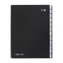 PAGNA Classic 44-vaks bureau-organizer - A4 - zwart - staand formaat - 265 x 55 x 340 mm