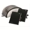 Pagna Manila ordner A4 polypropyleen zwart 15 mm rug elastiek 250 vel capaciteit