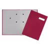 Pagna 24191-11 hefboomordner - A4 - 80 mm rugbreedte - rood - met stof beklede karton - staand formaat
