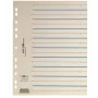 PAGNA Easy Rip index-scheidingsbladen A4 100 vel beige 4-gaats karton 160 gsm
